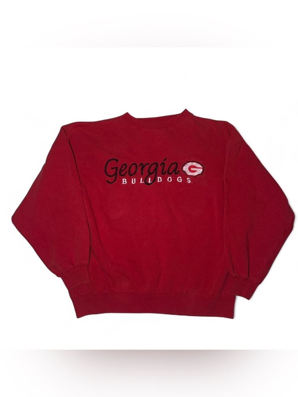 Champs Sports vintage university of Georgia Bulldogs red crewneck sweatshirt♣️